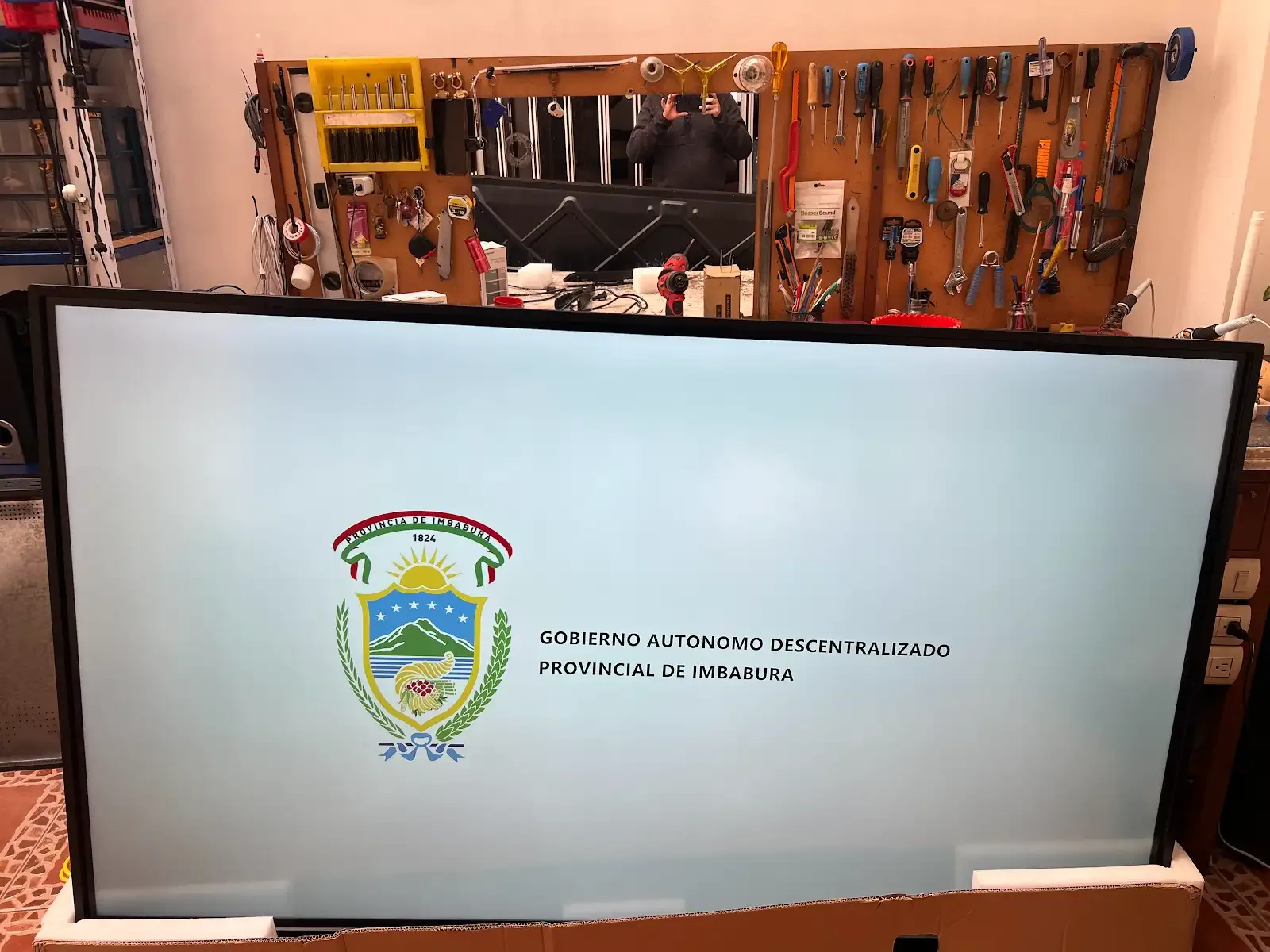 Instalación RAFAME en la Prefectura de Imbabura